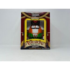 M&Ms Nutcracker Sweet Orange Special Limited Edition Candy Dispenser 2008 New